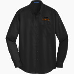 Sycamore Longhorns <span class="pdp-name-mascot">Sycamore Elementary School Longhorns</span> Port Authority Men's SuperPro Twill Shirt Front Thumbnail