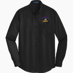 LOS MOLINOS HIGH SCHOOL BULLDOGS Port Authority Men's SuperPro Twill Shirt Front Thumbnail