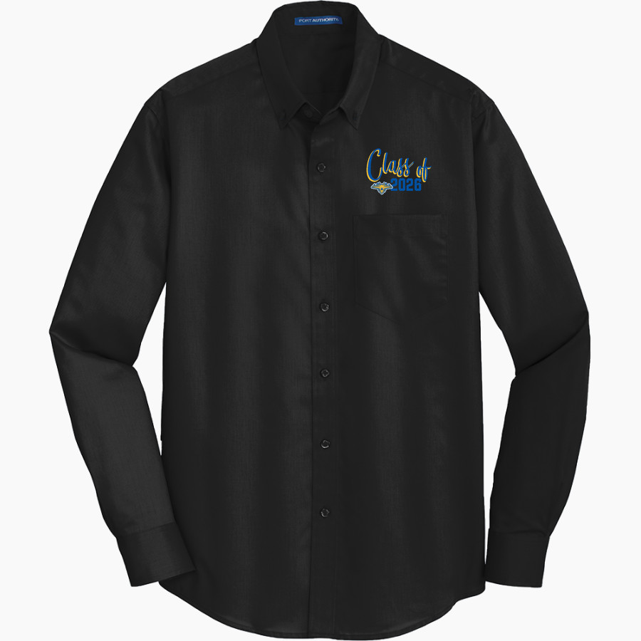 CLYDE HIGH SCHOOL FLIERS <span class="pdp-name-mascot">CLYDE FLIERS</span> Port Authority Men's SuperPro Twill Shirt