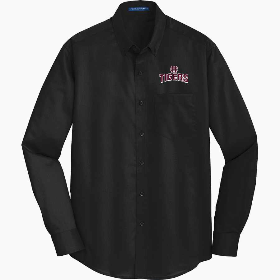 HARDIN COUNTY HIGH SCHOOL TIGERS <span class="pdp-name-mascot">HARDIN COUNTY TIGERS</span> Port Authority Men's SuperPro Twill Shirt