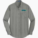 Crosspoint Christian Warriors Port Authority Men's SuperPro Twill Shirt Front Thumbnail