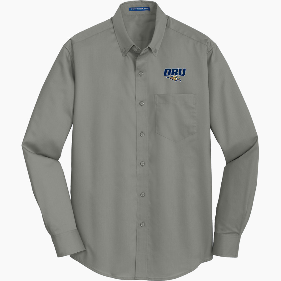 Oral Roberts Golden Eagles <span class="pdp-name-mascot">Oral Roberts Golden Eagles</span> Port Authority Men's SuperPro Twill Shirt
