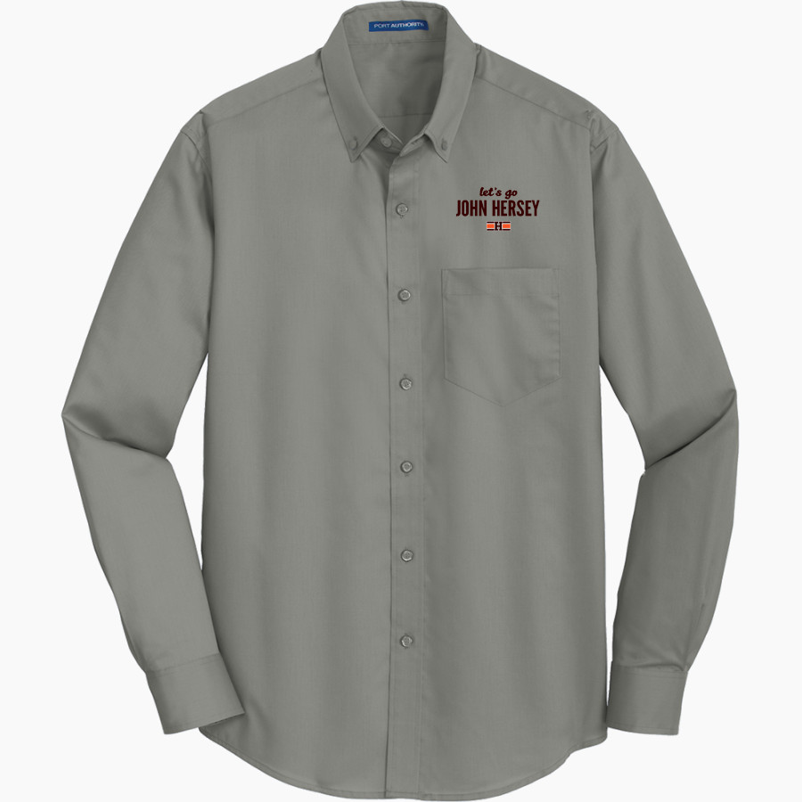 JOHN HERSEY HIGH SCHOOL HUSKIES <span class="pdp-name-mascot">JOHN HERSEY HUSKIES</span> Port Authority Men's SuperPro Twill Shirt