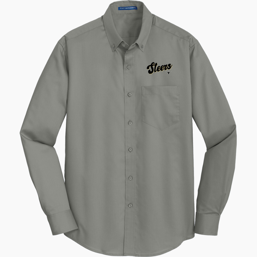 BIG SPRING HIGH SCHOOL STEERS <span class="pdp-name-mascot">BIG SPRING STEERS</span> Port Authority Men's SuperPro Twill Shirt