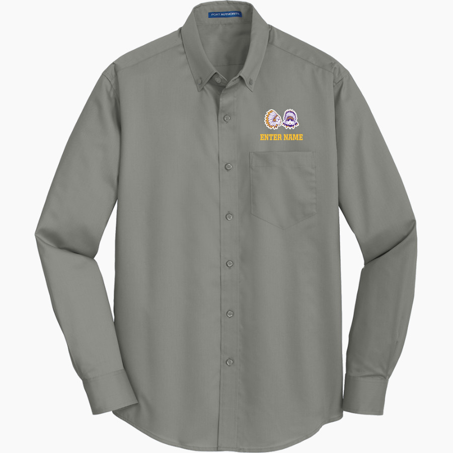 Scottsburg SMS <span class="pdp-name-mascot">Scottsburg SMS</span> Port Authority Men's SuperPro Twill Shirt