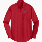 Big Rapids Cardinals Port Authority Men's SuperPro Twill Shirt Front Thumbnail