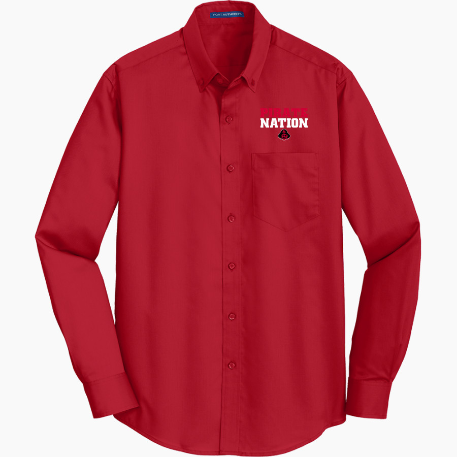 PAW PAW HIGH SCHOOL PIRATES <span class="pdp-name-mascot">PAW PAW PIRATES</span> Port Authority Men's SuperPro Twill Shirt