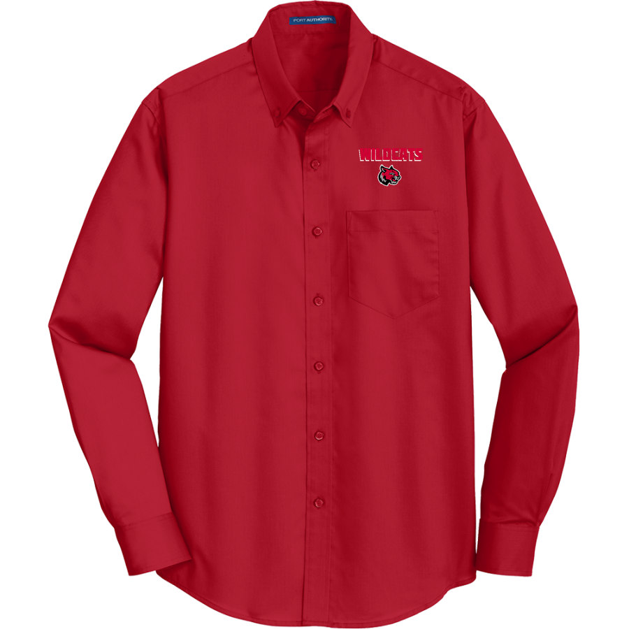 SUPERIOR HIGH SCHOOL WILDCATS <span class="pdp-name-mascot">SUPERIOR WILDCATS</span> Port Authority Men's SuperPro Twill Shirt