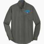 Oceanside Collegiate Academy Landsharks <span class="pdp-name-mascot">Oceanside Collegiate Academy Landsharks</span> Port Authority Men's SuperPro Twill Shirt Front Thumbnail