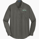 Wisconsin Heights High School Vanguards Port Authority Men's SuperPro Twill Shirt Front Thumbnail