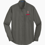 Andrews Cardinals <span class="pdp-name-mascot">Andrews University Cardinals</span> Port Authority Men's SuperPro Twill Shirt Front Thumbnail