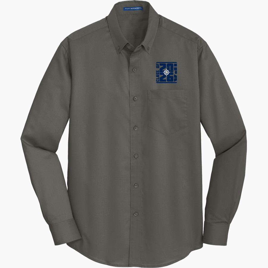 IPA Navigators <span class="pdp-name-mascot">Island Pacific Academy Navigators</span> Port Authority Men's SuperPro Twill Shirt