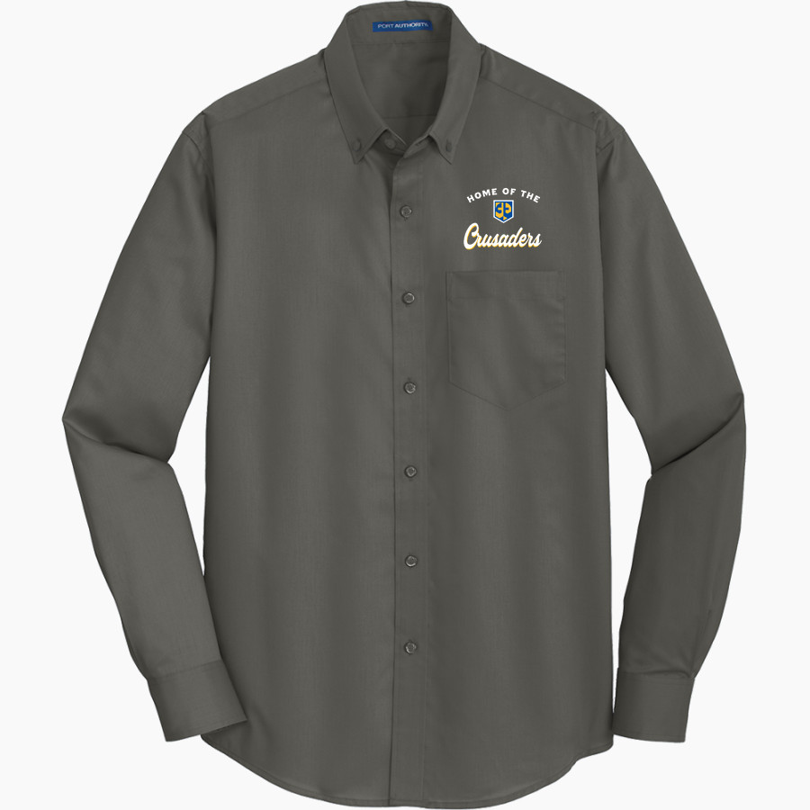Central Wisconsin Christian Crusaders Online Store Port Authority Men's SuperPro Twill Shirt