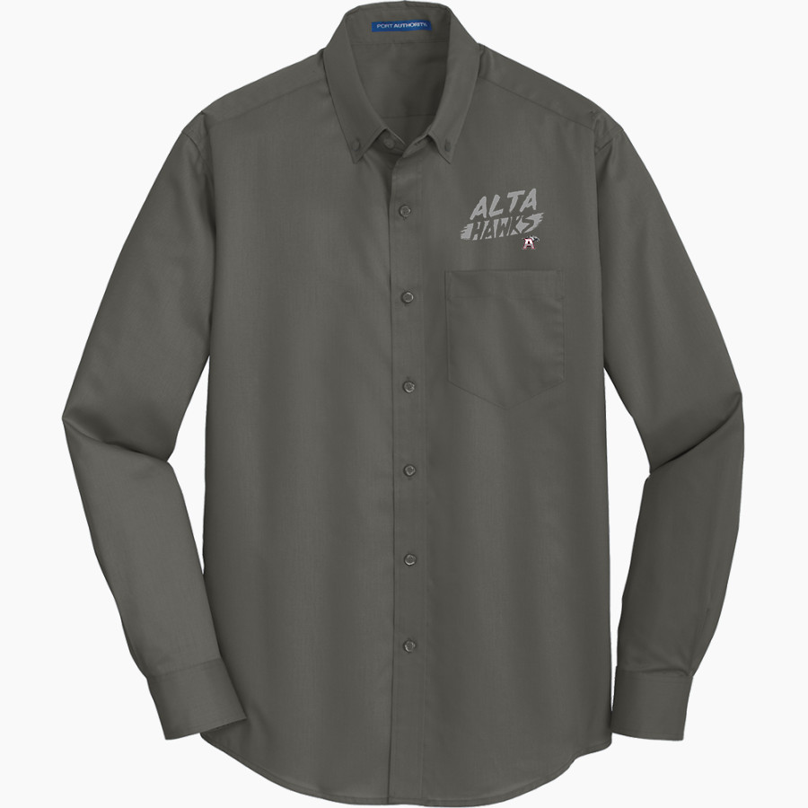 ALTA HIGH SCHOOL HAWKS Port Authority Men's SuperPro Twill Shirt