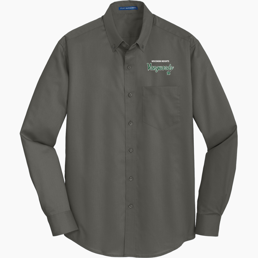 Wisconsin Heights High School Vanguards Port Authority Men's SuperPro Twill Shirt