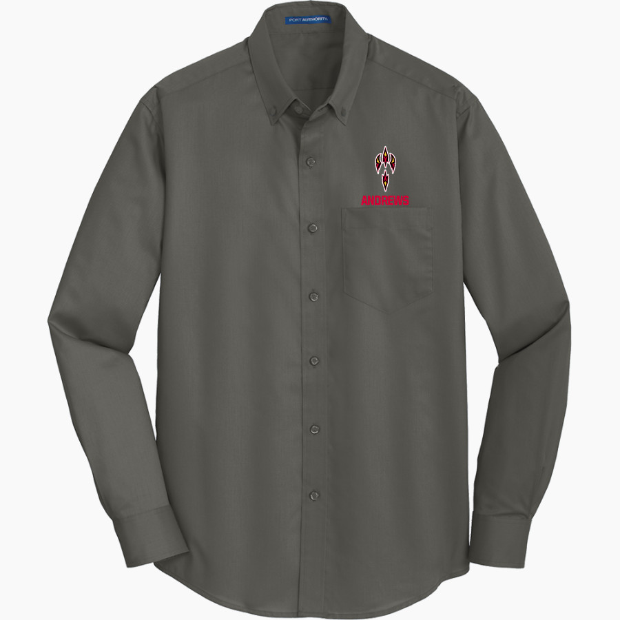 Andrews Cardinals <span class="pdp-name-mascot">Andrews University Cardinals</span> Port Authority Men's SuperPro Twill Shirt
