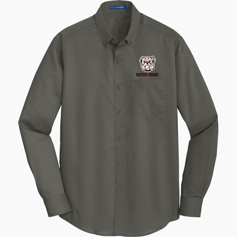EAST PALESTINE HIGH SCHOOL BULLDOGS <span class="pdp-name-mascot">EAST PALESTINE BULLDOGS</span> Port Authority Men's SuperPro Twill Shirt