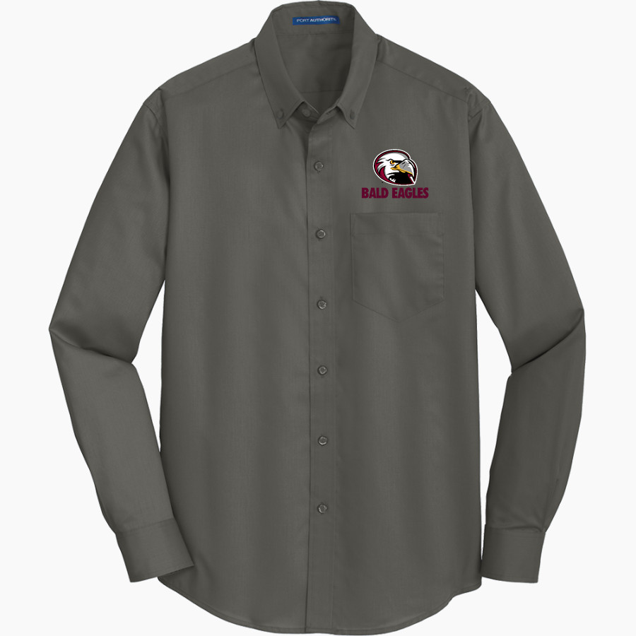 Lock Haven Bald Eagles <span class="pdp-name-mascot">Lock Haven University Bald Eagles</span> Port Authority Men's SuperPro Twill Shirt