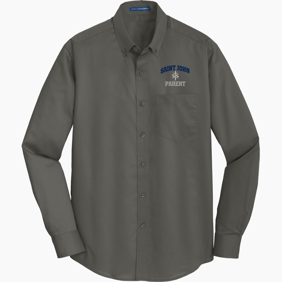 SAINT JOHN HERALDS <span class="pdp-name-mascot">SAINT JOHN HERALDS</span> Port Authority Men's SuperPro Twill Shirt