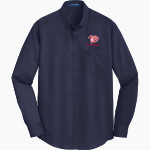 Christ Episcopal Wildcats Port Authority Men's SuperPro Twill Shirt Front Thumbnail