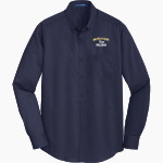 Wingate University Bulldogs <span class="pdp-name-mascot">Wingate Bulldogs</span> Port Authority Men's SuperPro Twill Shirt Front Thumbnail