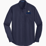 GRACE PREP ACADEMY LIONS <span class="pdp-name-mascot">GRACE LIONS</span> Port Authority Men's SuperPro Twill Shirt Front Thumbnail