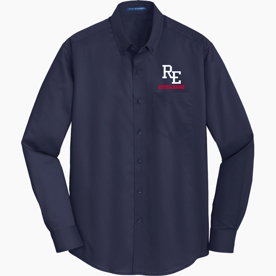 River Edge Little League <span class="pdp-name-mascot">River Edge Little League</span> Port Authority Men's SuperPro Twill Shirt