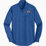 WEST HELENA CENTRAL HIGH SCHOOL COUGARS Port Authority Men's SuperPro Twill Shirt Front Thumbnail