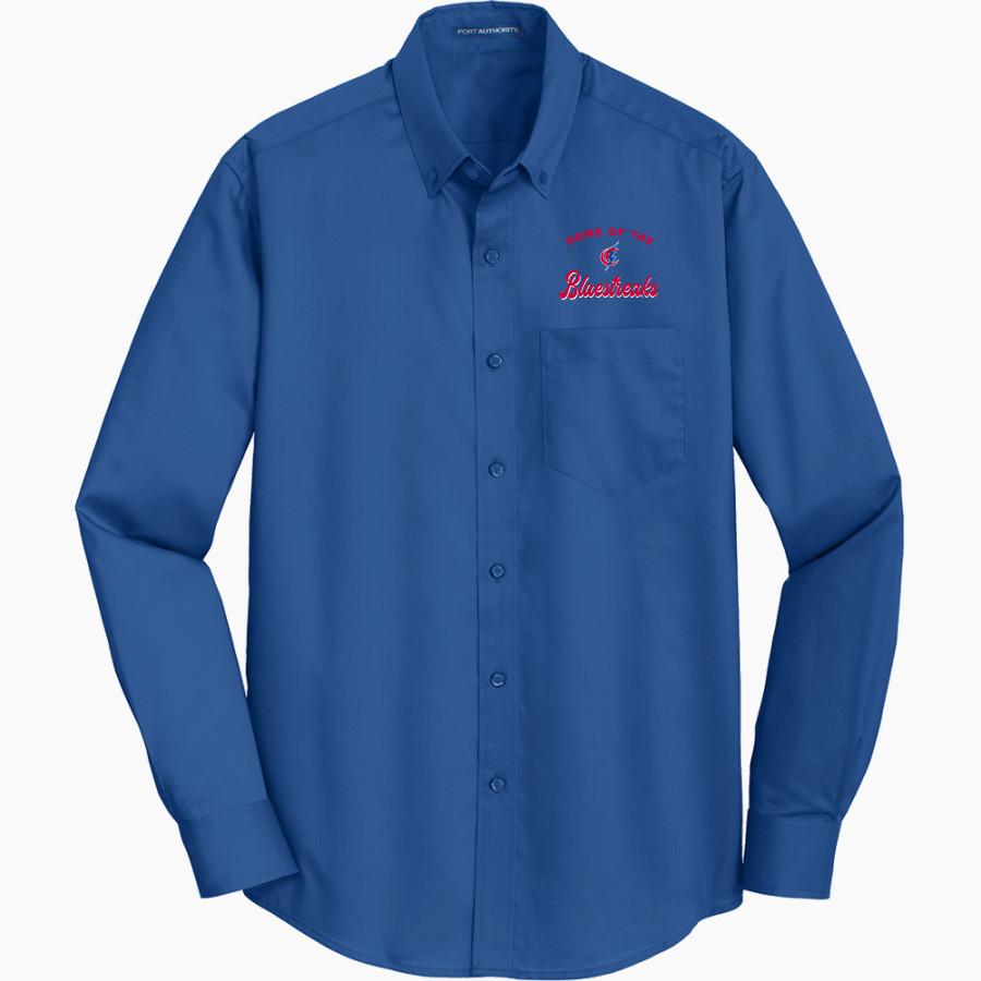 CHISHOLM HIGH SCHOOL BLUESTREAKS Port Authority Men's SuperPro Twill Shirt
