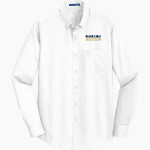 Clarion Golden Eagles <span class="pdp-name-mascot">Clarion - Penn West University Golden Eagles</span> Port Authority Men's SuperPro Twill Shirt Front Thumbnail
