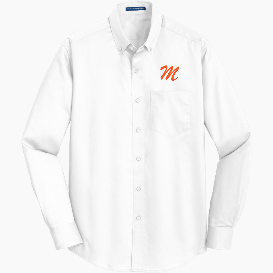 Mohonasen Warriors <span class="pdp-name-mascot">Mohonasen Warriors</span> Port Authority Men's SuperPro Twill Shirt