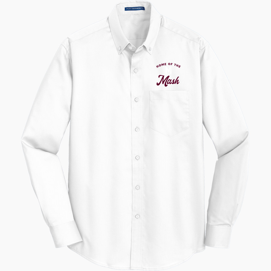 Mash Athletics Port Authority Men's SuperPro Twill Shirt