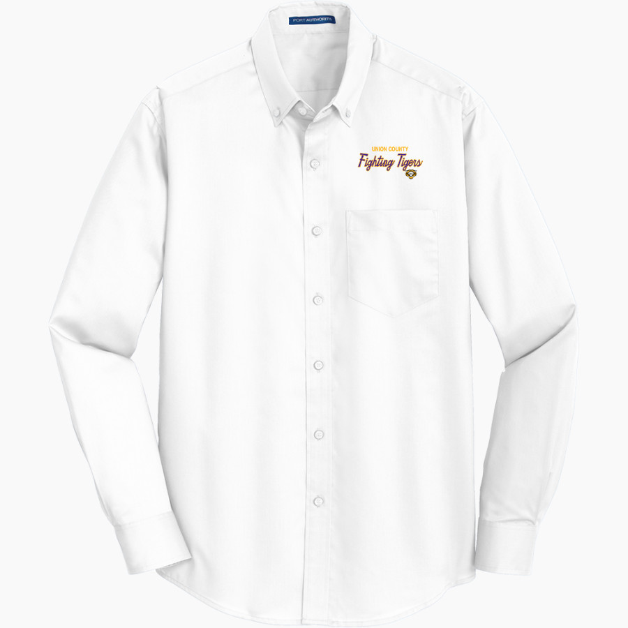 UNION COUNTY HIGH SCHOOL FIGHTING TIGERS <span class="pdp-name-mascot">UNION COUNTY FIGHTING TIGERS</span> Port Authority Men's SuperPro Twill Shirt