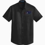 Centennial Middle School Timberwolves <span class="pdp-name-mascot">Centennial Middle School Wolves</span> Port Authority Men's Short Sleeve SuperPro Twill Shirt Front Thumbnail