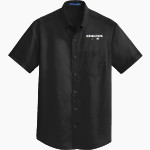 Southwick Regional Rams <span class="pdp-name-mascot">Southwick -Tolland Rams</span> Port Authority Men's Short Sleeve SuperPro Twill Shirt Front Thumbnail