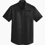 Avoca-Prattsburgh Titans <span class="pdp-name-mascot">Avoca-Prattsburgh</span> Port Authority Men's Short Sleeve SuperPro Twill Shirt Front Thumbnail