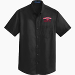 Minnehaha Academy Redhawks <span class="pdp-name-mascot">Minnehaha Academy Redhawks</span> Port Authority Men's Short Sleeve SuperPro Twill Shirt Front Thumbnail
