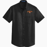 Au Gres-Sims HIGH SCHOOL WOLVERINES <span class="pdp-name-mascot">AU GRES - SIMS WOLVERINES</span> Port Authority Men's Short Sleeve SuperPro Twill Shirt Front Thumbnail
