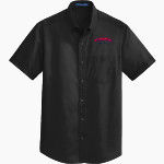 Saint John Neumann Catholic Eagles <span class="pdp-name-mascot">Saint John Neumann Catholic Eagles</span> Port Authority Men's Short Sleeve SuperPro Twill Shirt Front Thumbnail