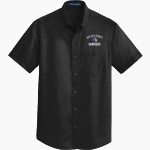 CORNER CANYON HIGH SCHOOL CHARGERS <span class="pdp-name-mascot">CORNER CANYON CHARGERS</span> Port Authority Men's Short Sleeve SuperPro Twill Shirt Front Thumbnail