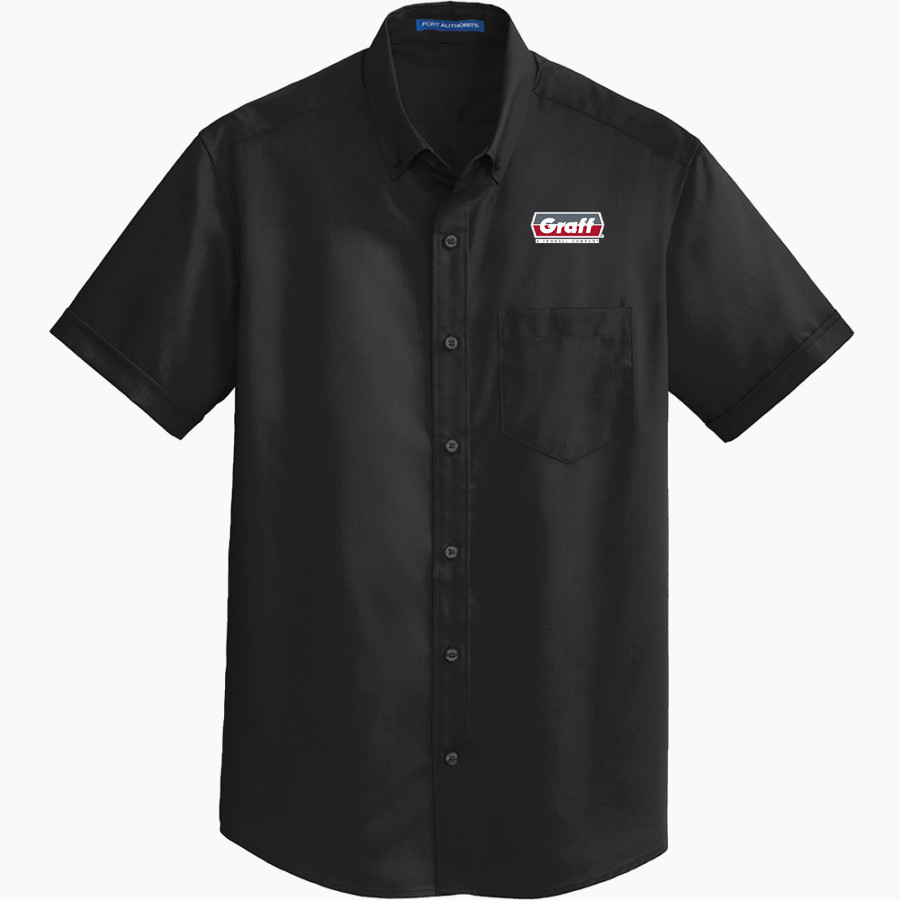 Penhall Company <span class="pdp-name-mascot">Penhall Company</span> Port Authority Men's Short Sleeve SuperPro Twill Shirt