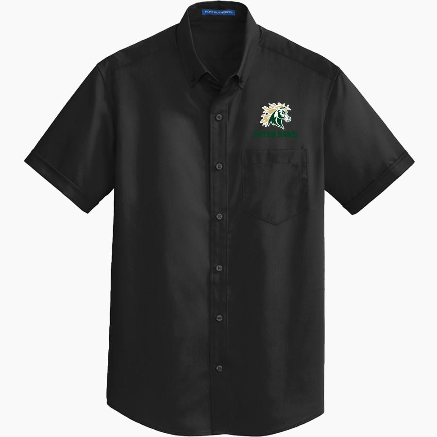 LEBANON TRAIL HIGH SCHOOL TRAIL BLAZERS <span class="pdp-name-mascot">LEBANON TRAIL TRAIL BLAZERS</span> Port Authority Men's Short Sleeve SuperPro Twill Shirt
