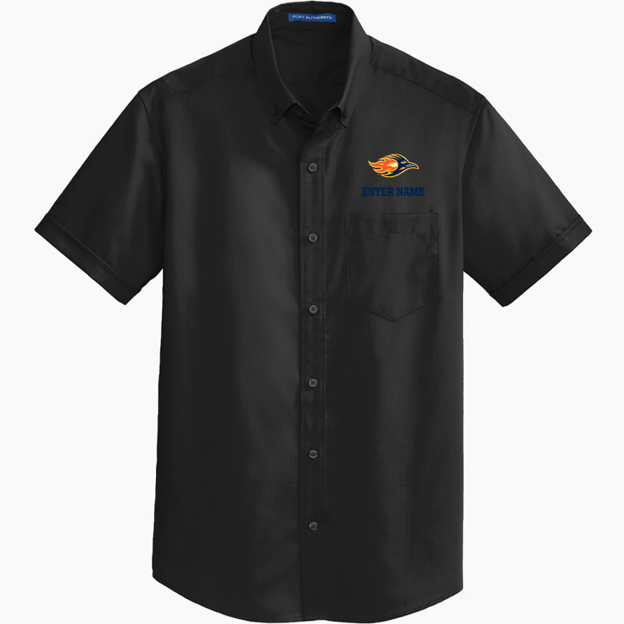 Paul Duke STEM Trailblazers <span class="pdp-name-mascot">Paul Duke High School Trailblazers</span> Port Authority Men's Short Sleeve SuperPro Twill Shirt