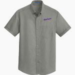 BALL HIGH SCHOOL GOLDEN TORNADOES <span class="pdp-name-mascot">BALL GOLDEN TORNADOES</span> Port Authority Men's Short Sleeve SuperPro Twill Shirt Front Thumbnail