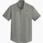 Bishop Feehan Shamrocks <span class="pdp-name-mascot">Bishop Feehan Shamrocks</span> Port Authority Men's Short Sleeve SuperPro Twill Shirt Front Thumbnail