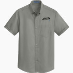 Northstar Christian Knights <span class="pdp-name-mascot">Northstar Christian Academy Knights</span> Port Authority Men's Short Sleeve SuperPro Twill Shirt Front Thumbnail