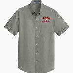 Prairie Falcons <span class="pdp-name-mascot">Prairie Falcons</span> Port Authority Men's Short Sleeve SuperPro Twill Shirt Front Thumbnail