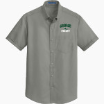 GEORGE SCHOOL Cougars official sideline store Port Authority Men's Short Sleeve SuperPro Twill Shirt Front Thumbnail