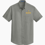 Fort Valley Wildcats <span class="pdp-name-mascot">Fort Valley Wildcats</span> Port Authority Men's Short Sleeve SuperPro Twill Shirt Front Thumbnail