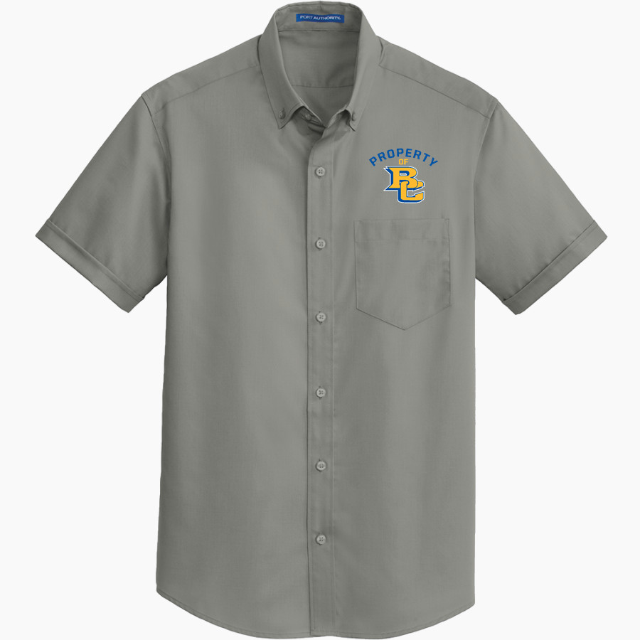 BRIAR CLIFF Chargers <span class="pdp-name-mascot">BRIAR CLIFF Chargers</span> Port Authority Men's Short Sleeve SuperPro Twill Shirt